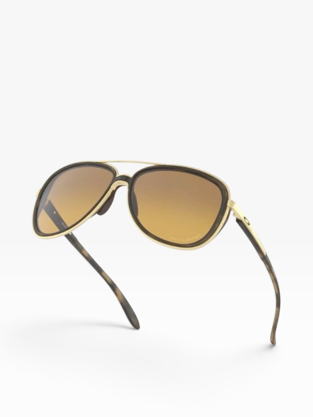 Oakley Split Time Brown tortoise Sunglasses w/ bronze polarized OO4129-0658 | 58 - Picture 2 of 16
